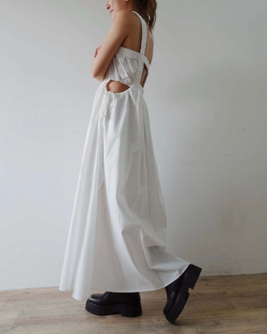 Back Open Long Onepiece