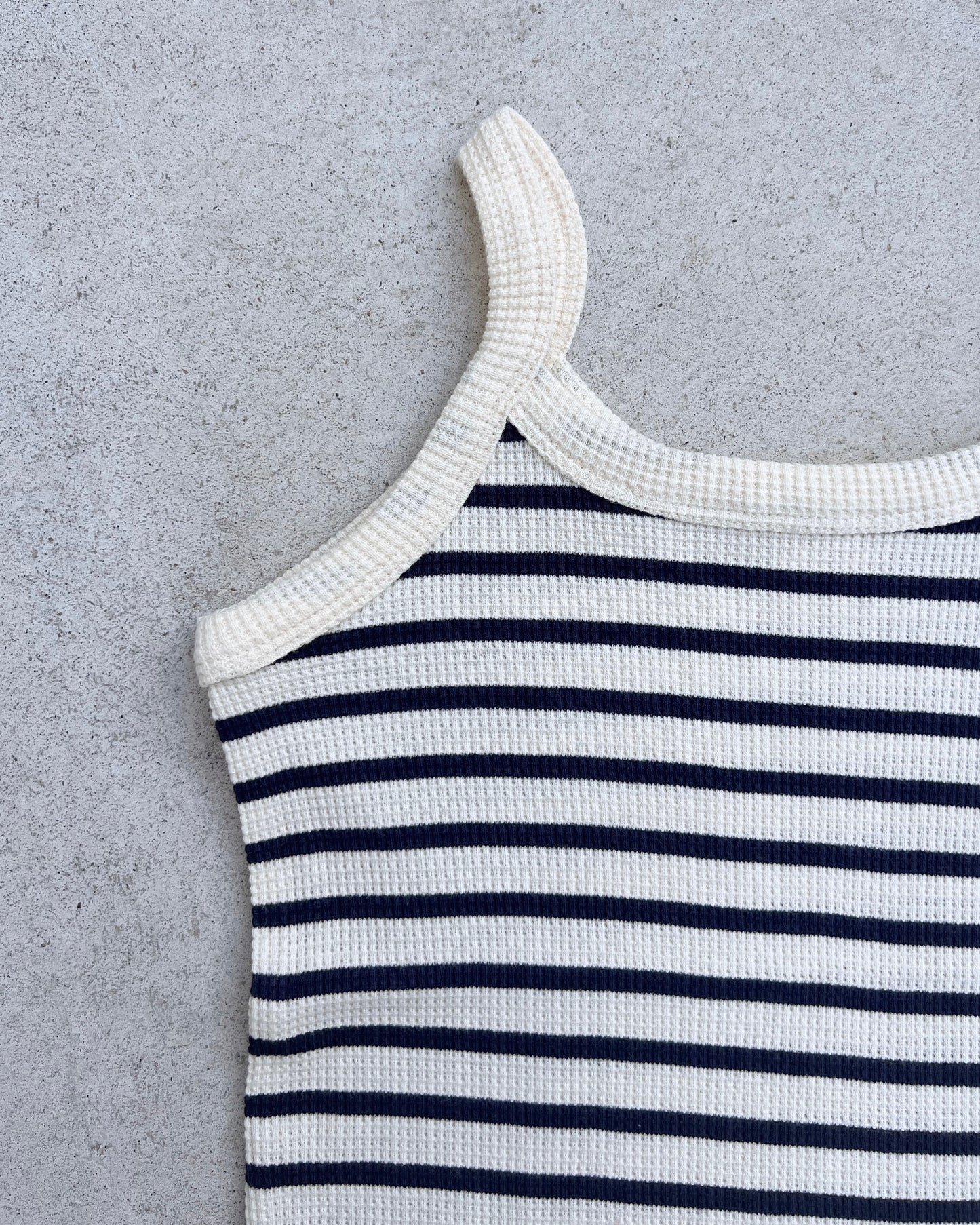Basic Border Waffle Camisole