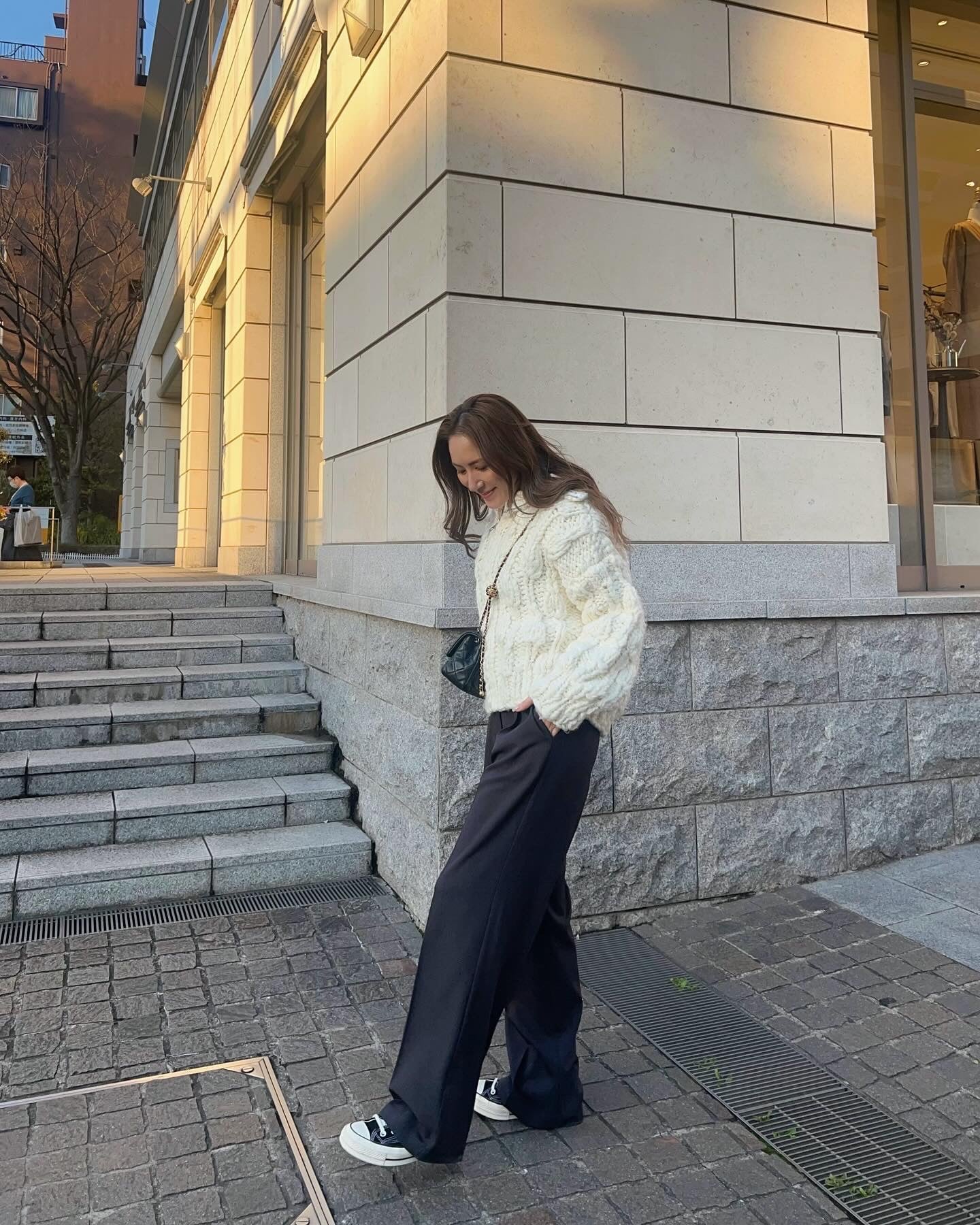 Straight Slacks Pants