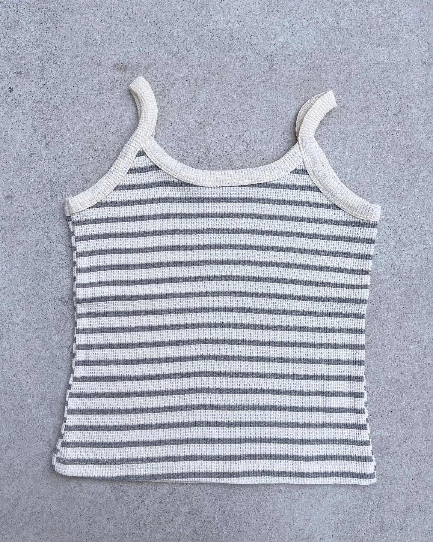 Basic Border Waffle Camisole