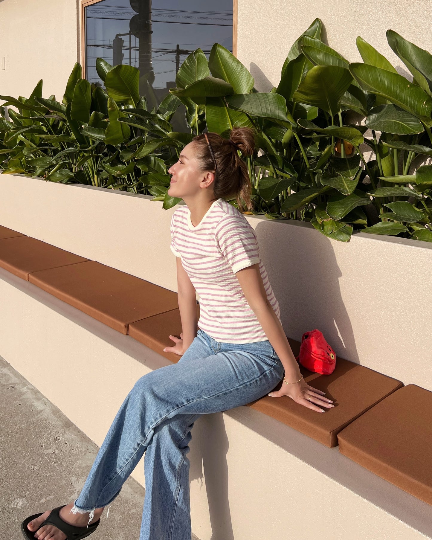 Waffle Border T-shirt