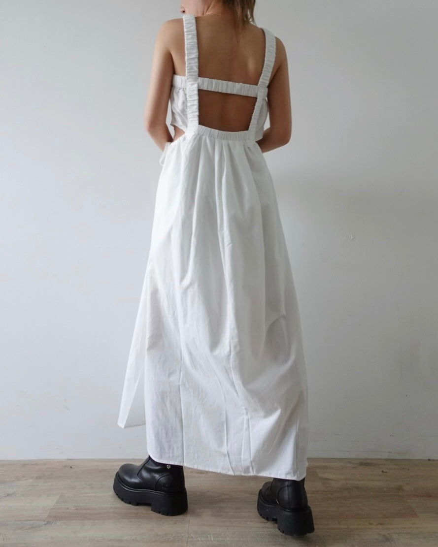 Back Open Long Onepiece
