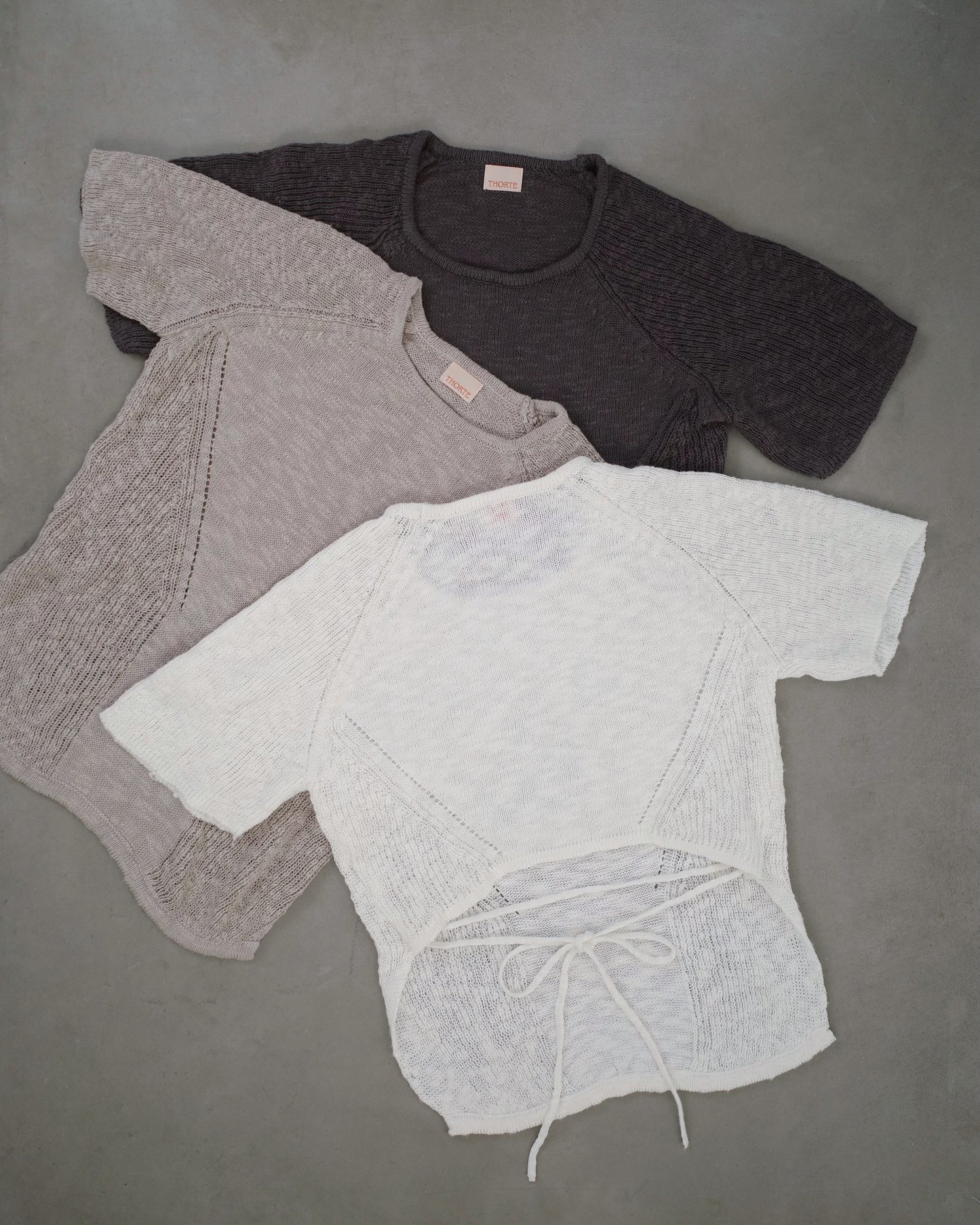 Back Laceup Knit