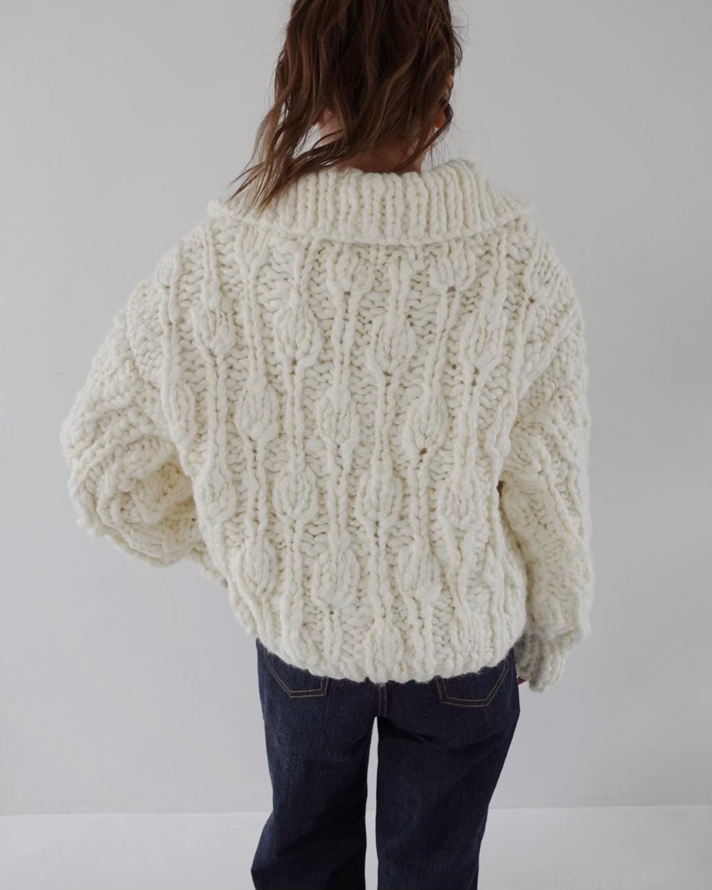 Handmade Zip Knit