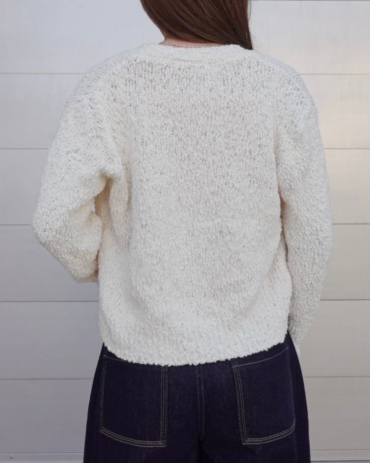 Slub Knit Cardigan