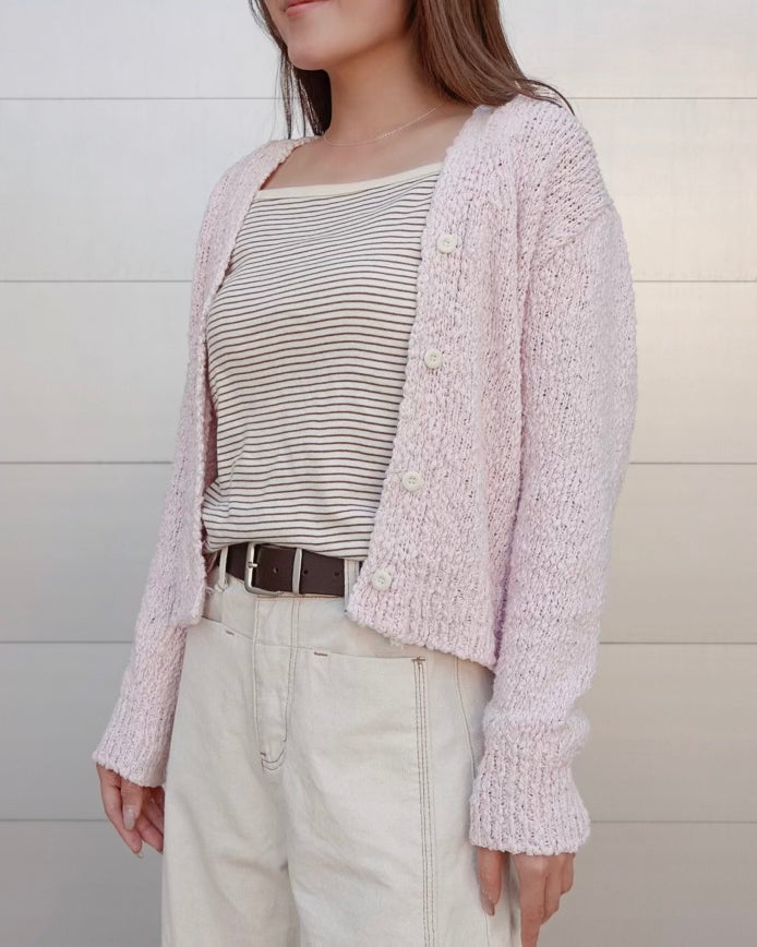 Slub Knit Cardigan