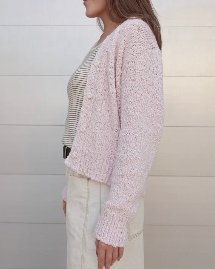 Slub Knit Cardigan