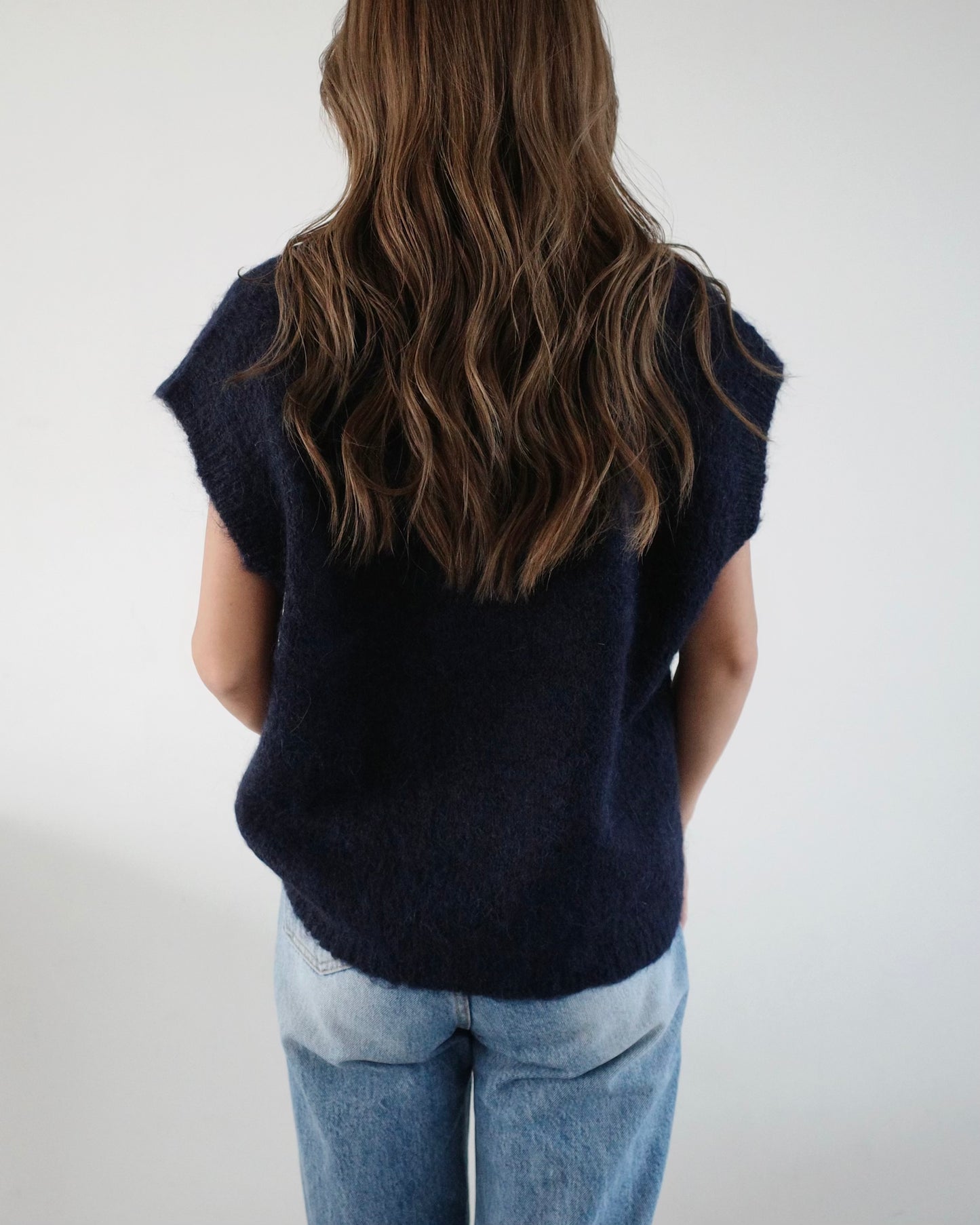 Alpaca Knit Vest