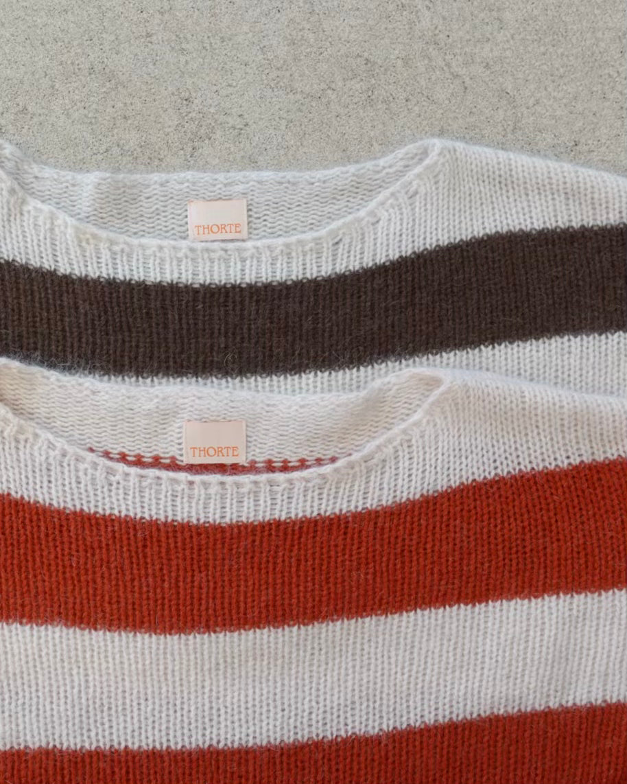 Wool Border Knit
