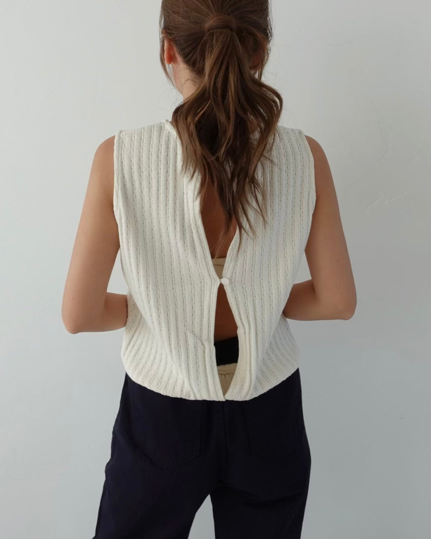 Back Design Tank Top