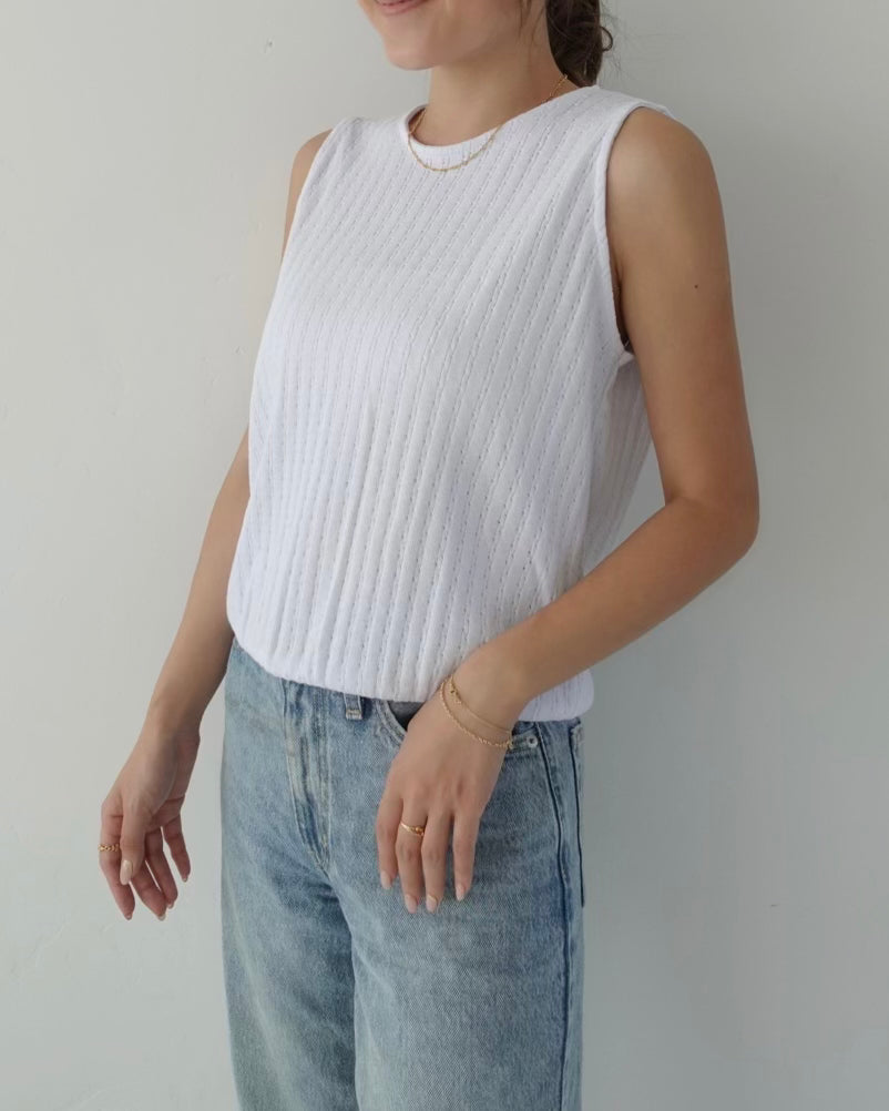 Back Design Tank Top