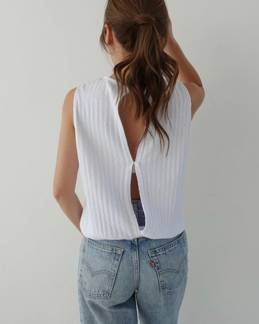 Back Design Tank Top