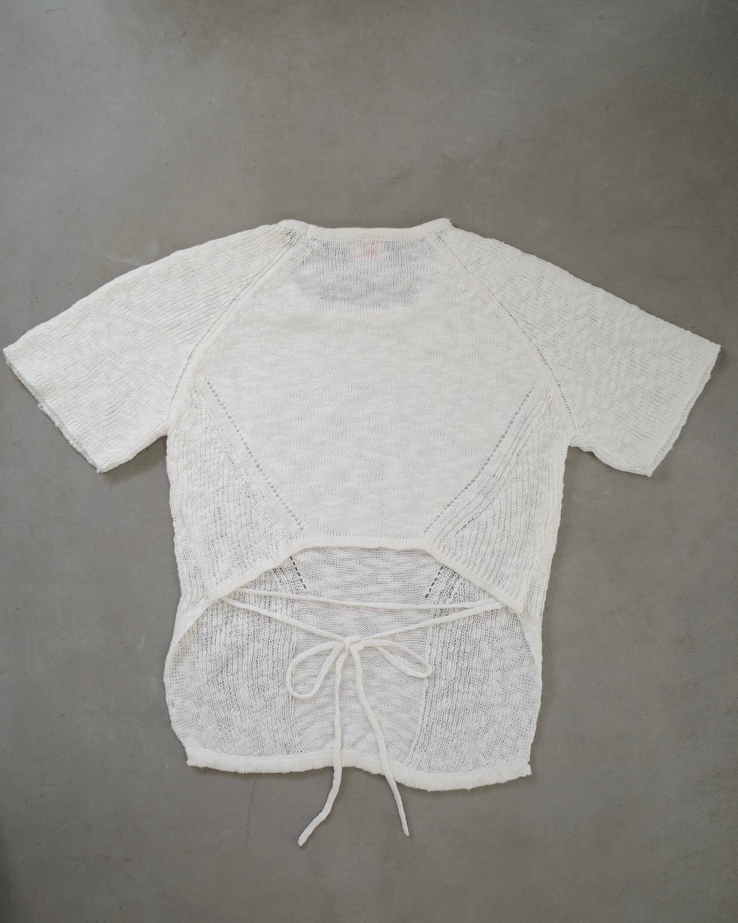 Back Laceup Knit