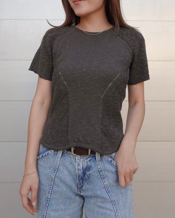 Back Laceup Knit