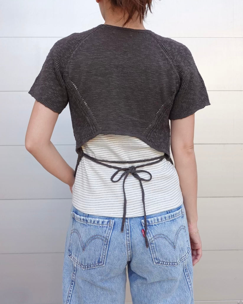 Back Laceup Knit