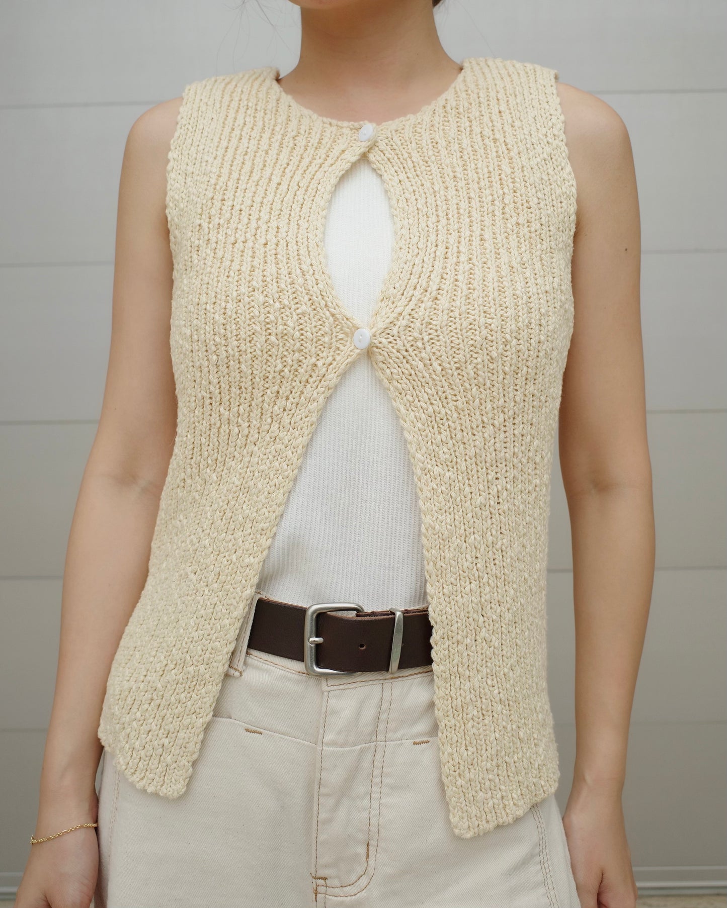 Sleeveless Knit