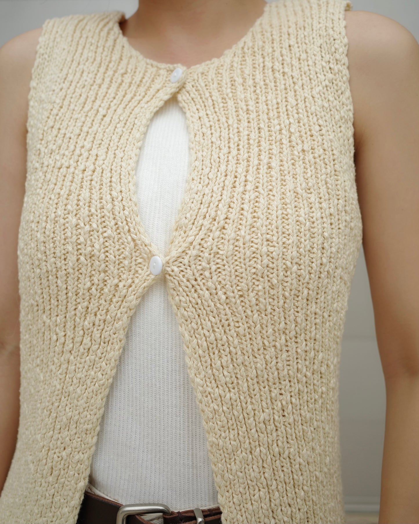 Sleeveless Knit