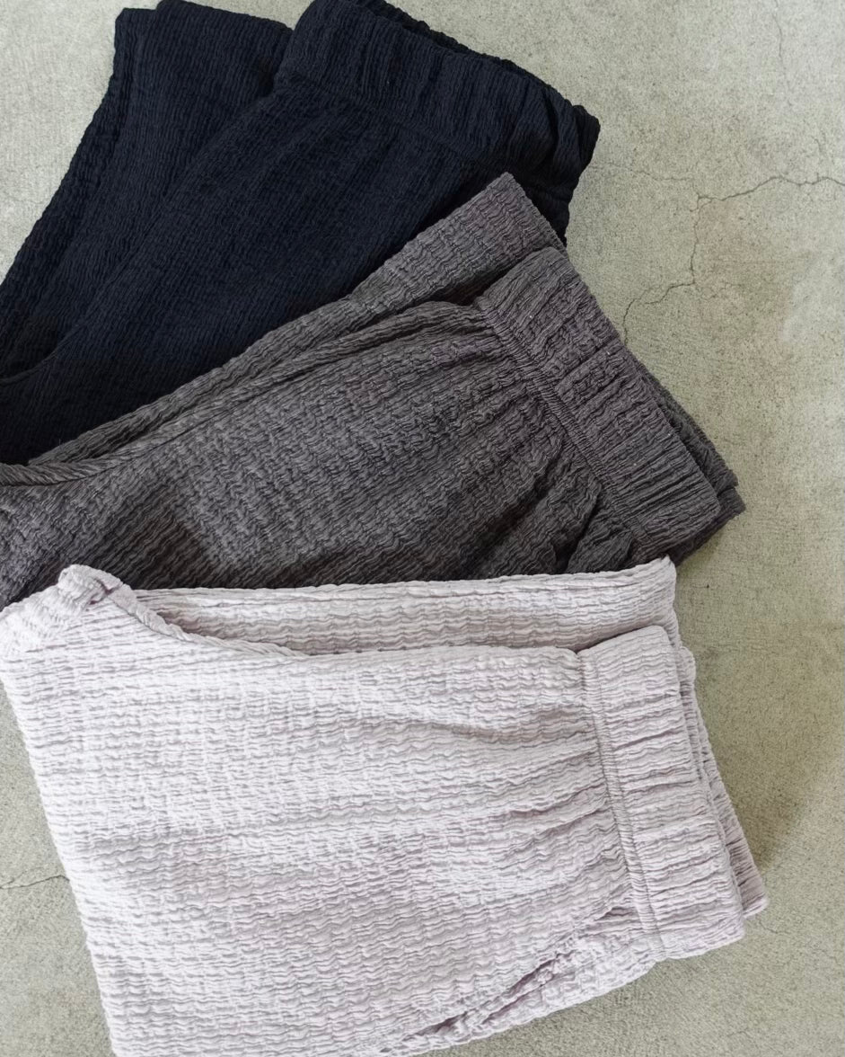 Relax Pants With Wrap Skirt