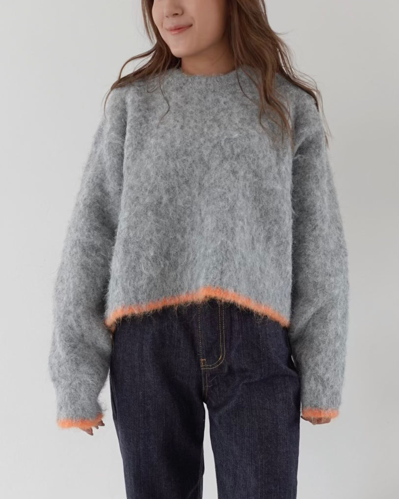 Shaggy Colorline Knit