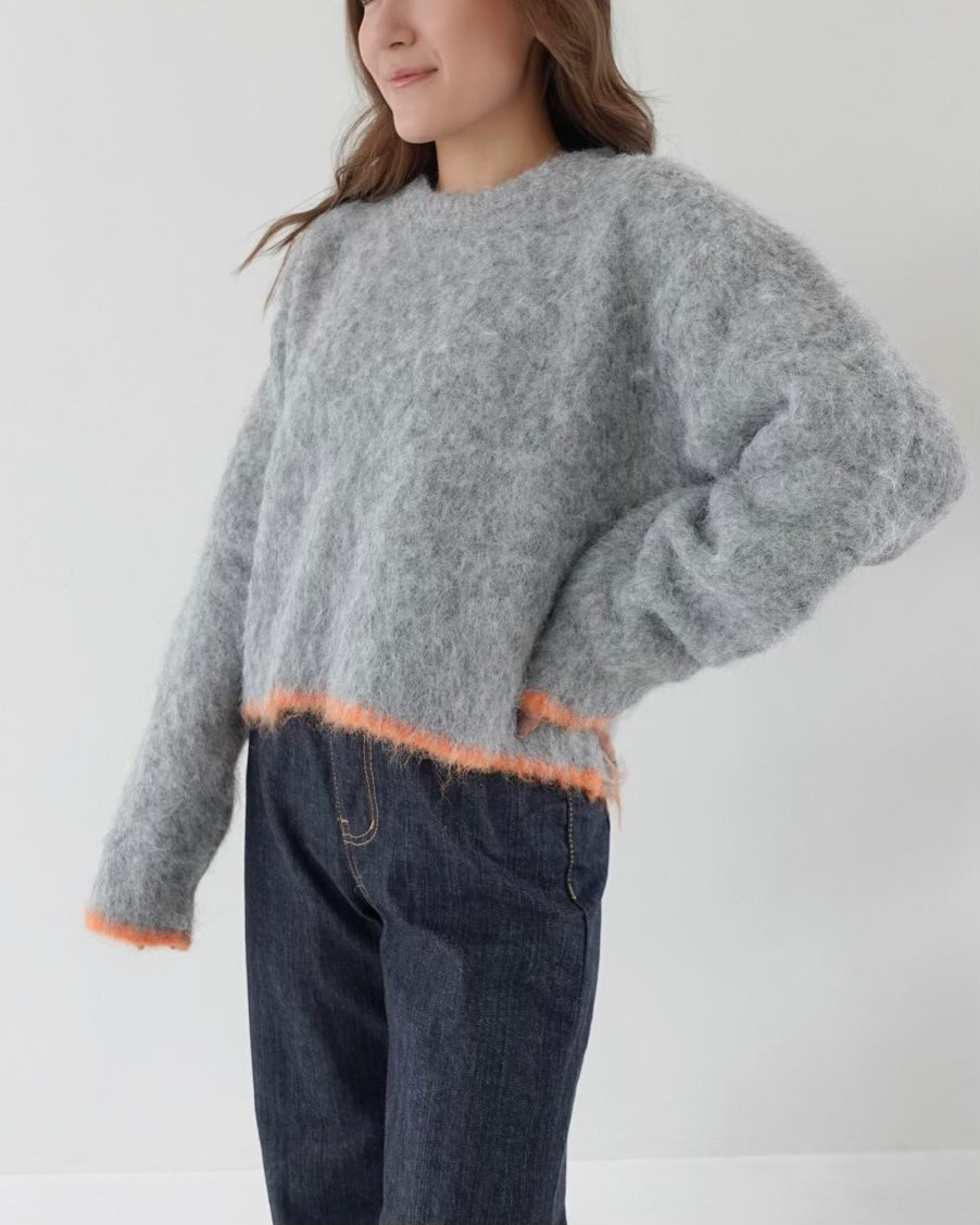 Shaggy Colorline Knit