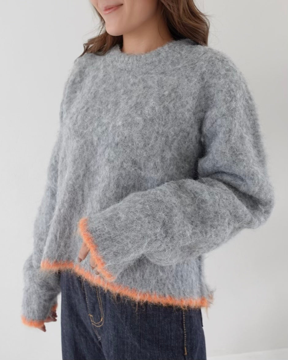 Shaggy Colorline Knit