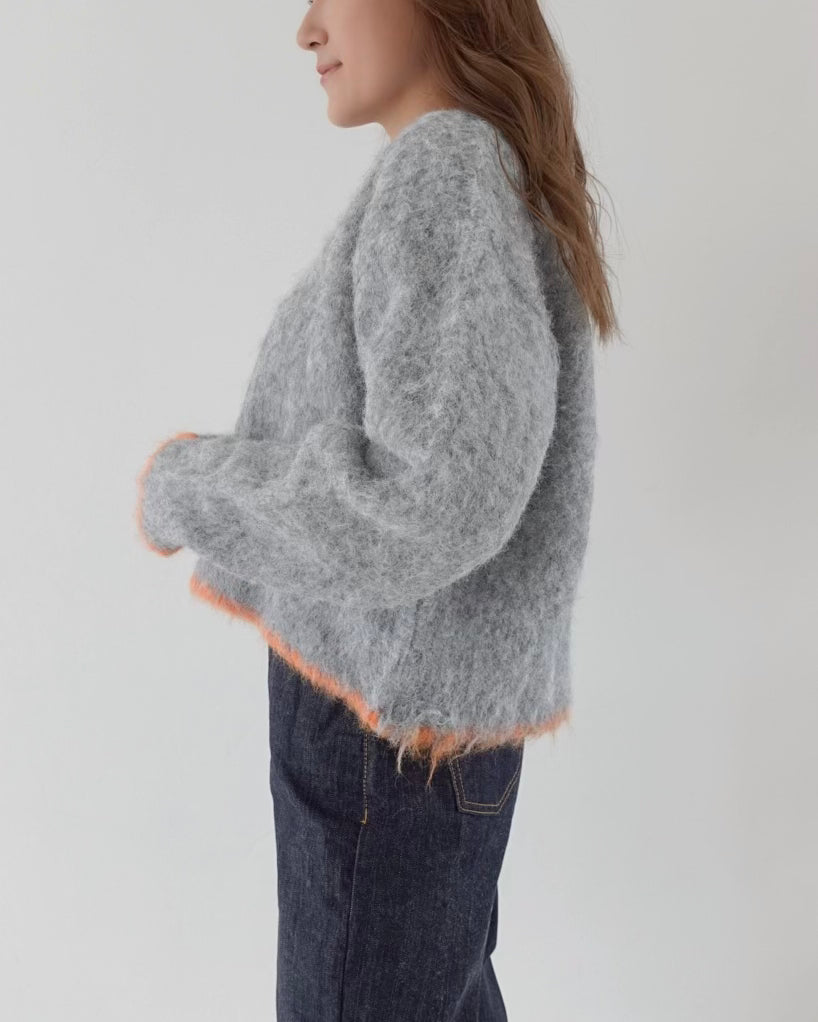 Shaggy Colorline Knit