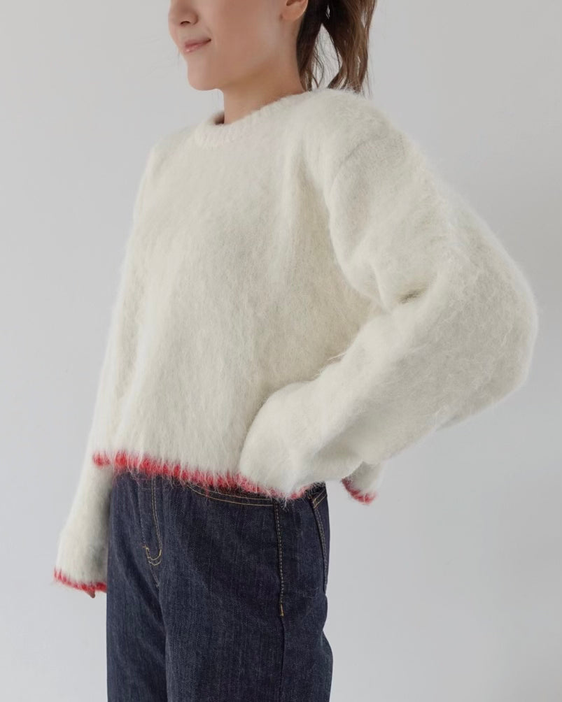 Shaggy Colorline Knit