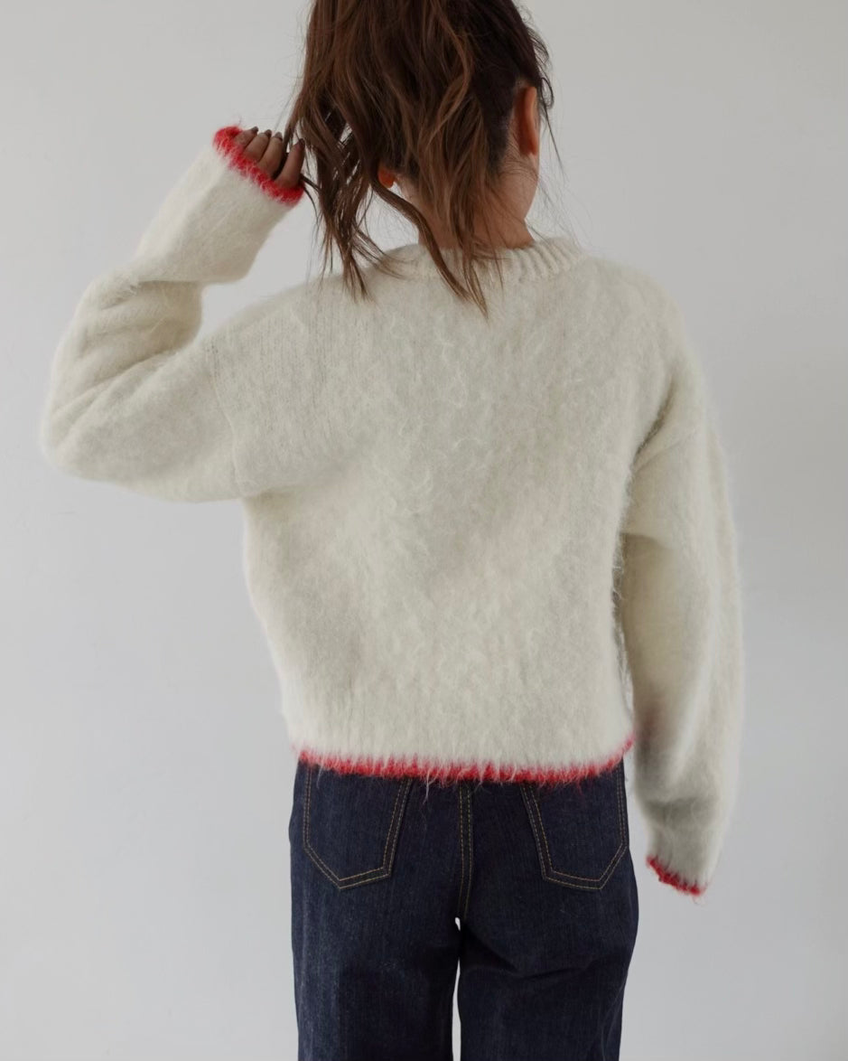 Shaggy Colorline Knit
