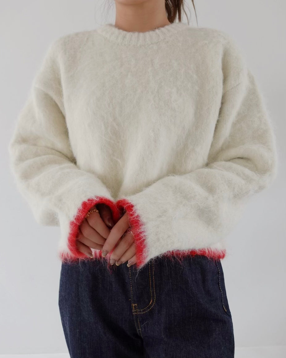 Shaggy Colorline Knit