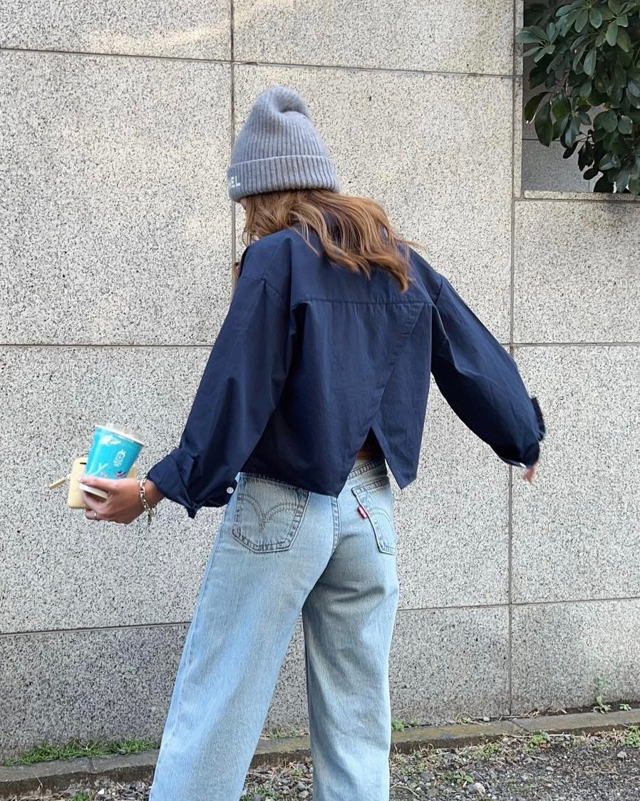 Back Open Short Shirt