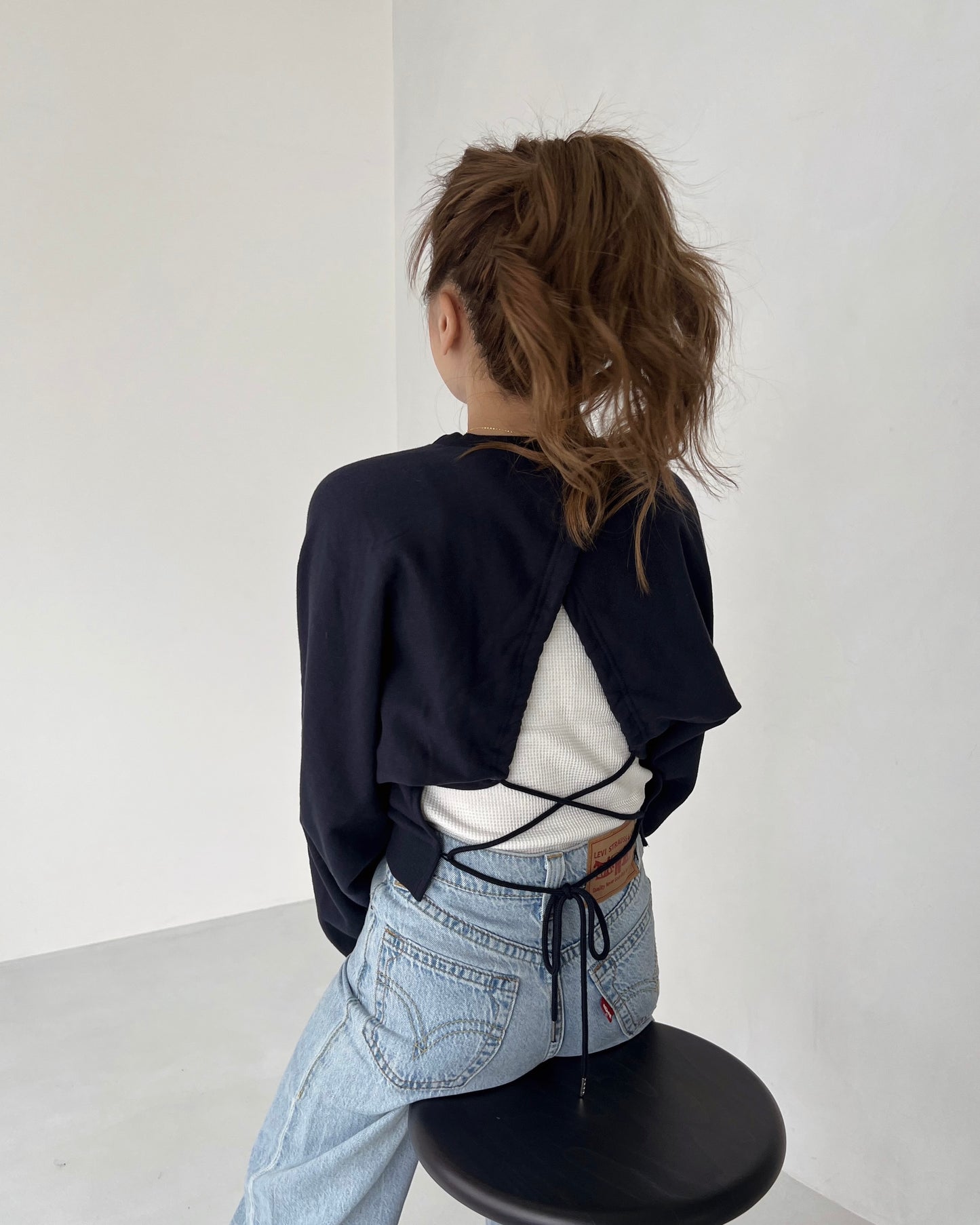 Back Laceup Sweat