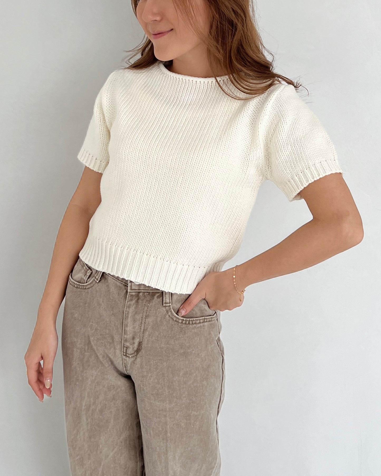 Half Sleeve Knit
