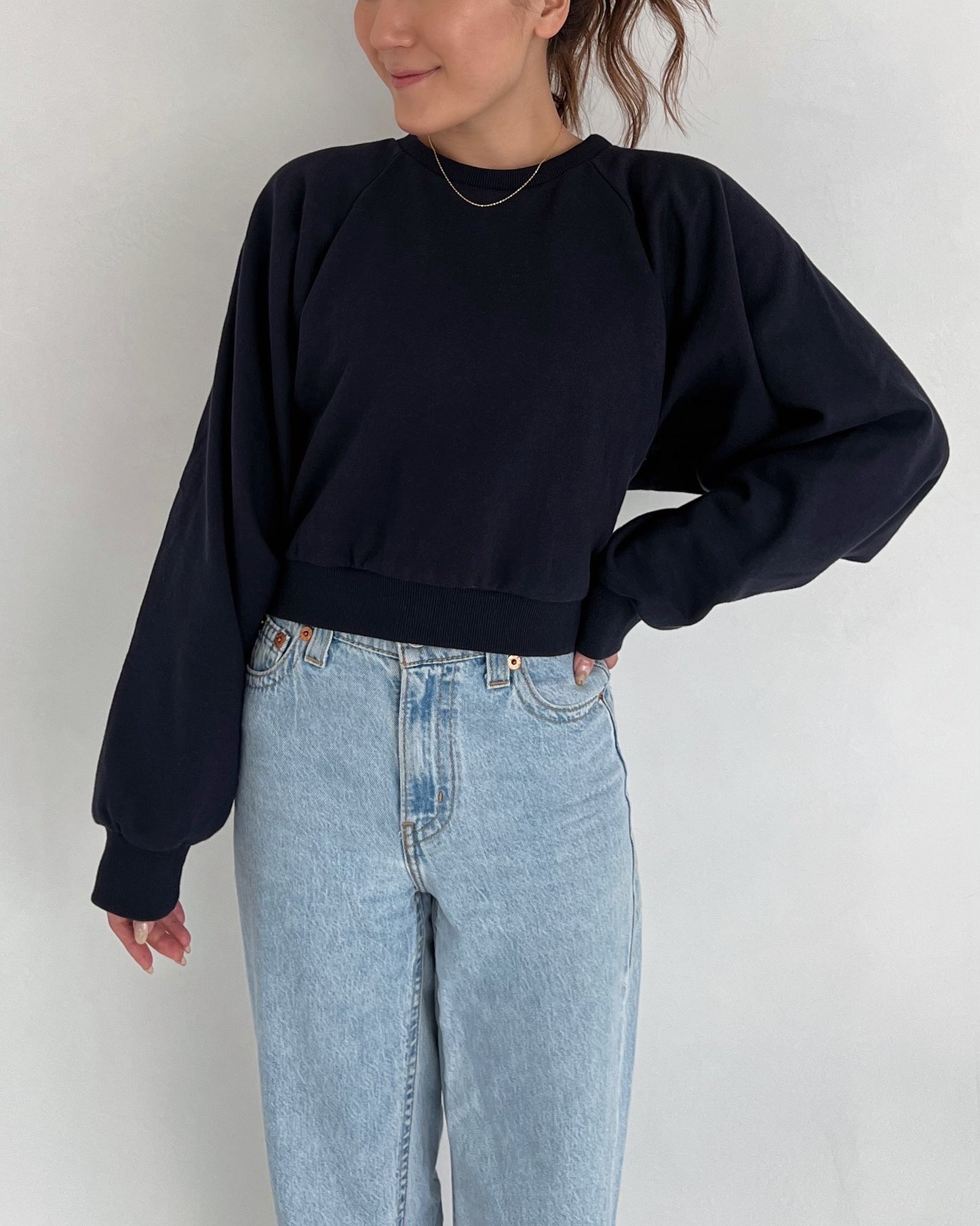 Back Laceup Sweat