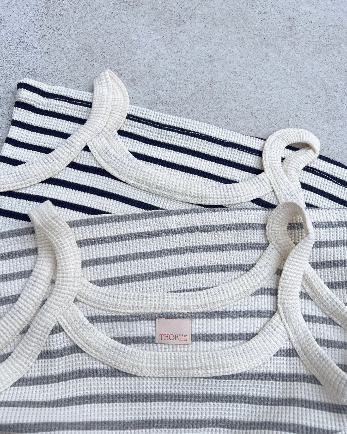 Basic Border Waffle Camisole