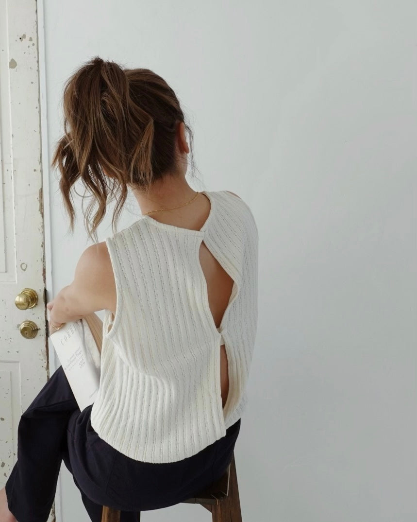 Back Design Tank Top