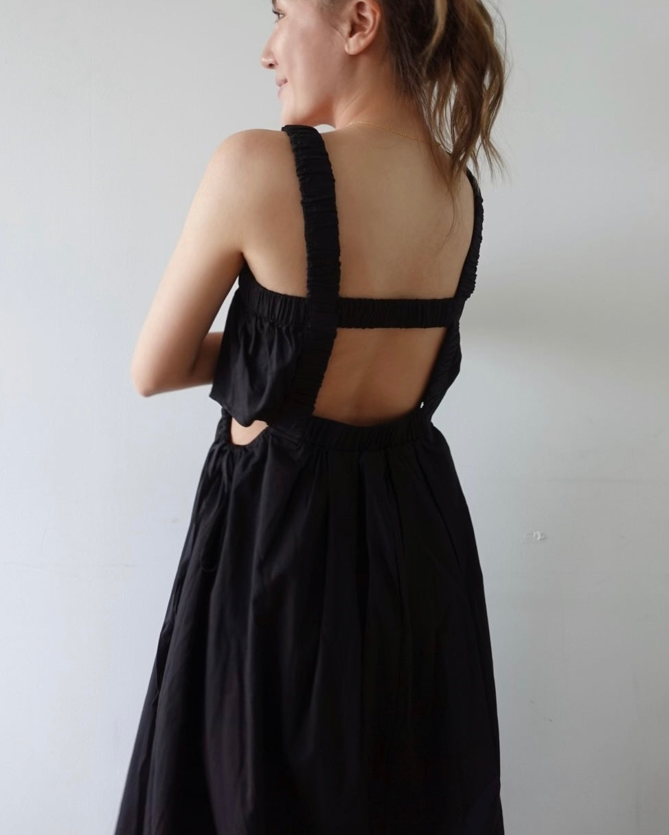 Back Open Long Onepiece
