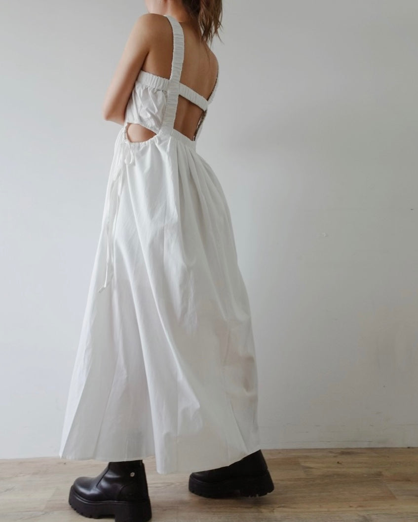 Back Open Long Onepiece
