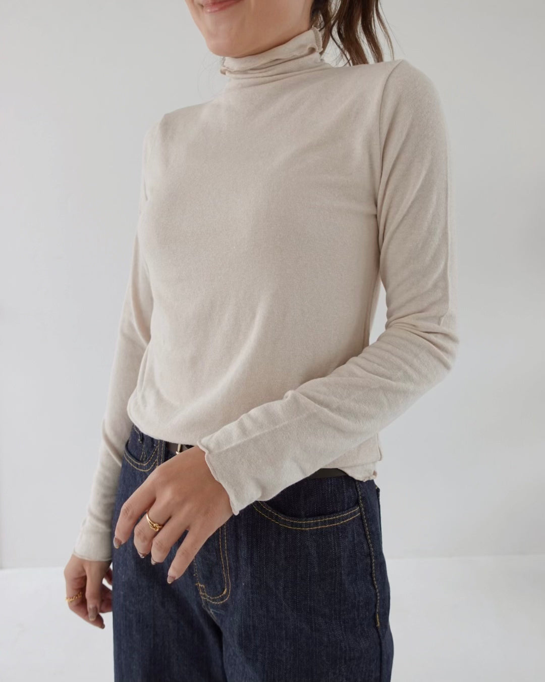 Soft Turtleneck Tops