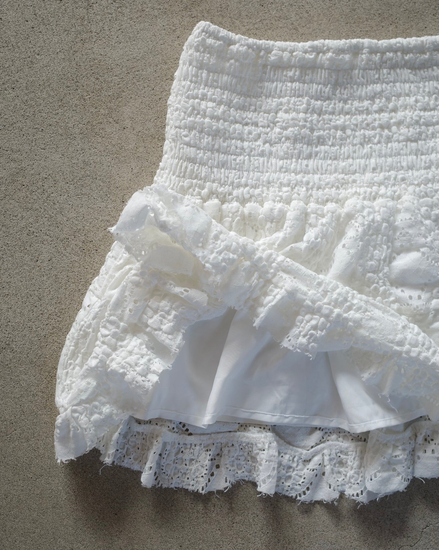 2way Cotton Lace Tops