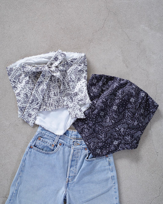 Paisley Short Tops