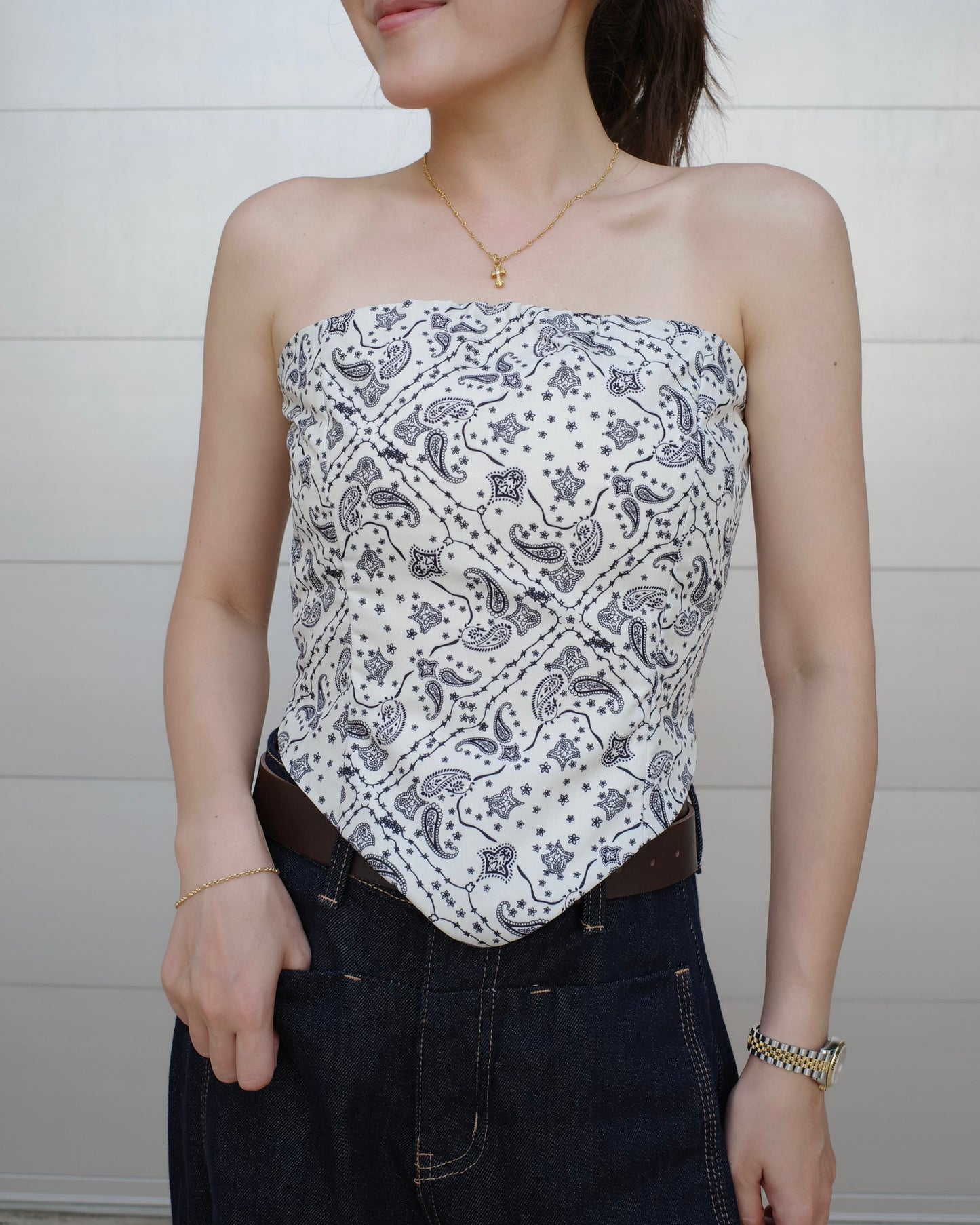 Paisley Short Tops