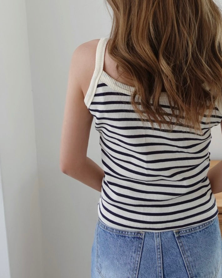 Basic Border Waffle Camisole