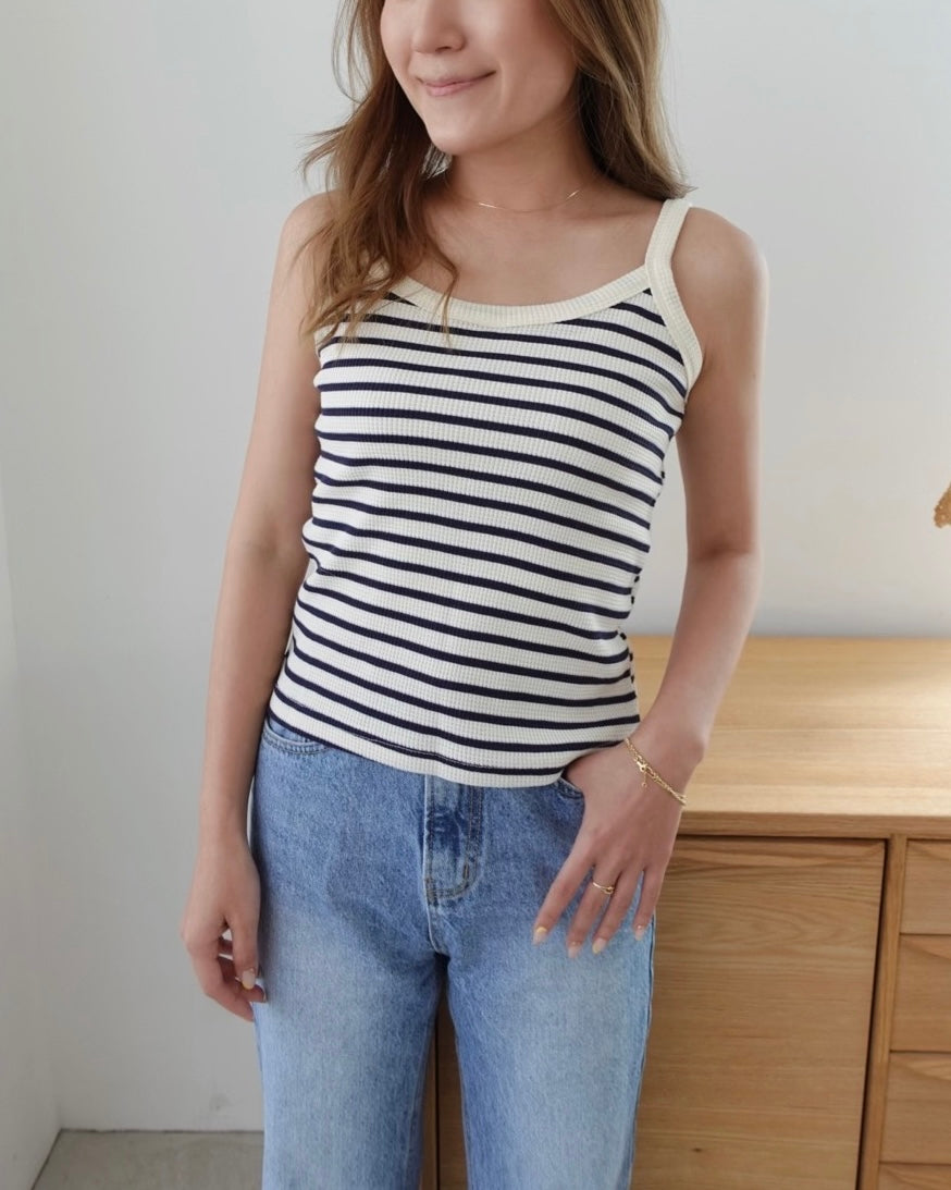 Basic Border Waffle Camisole