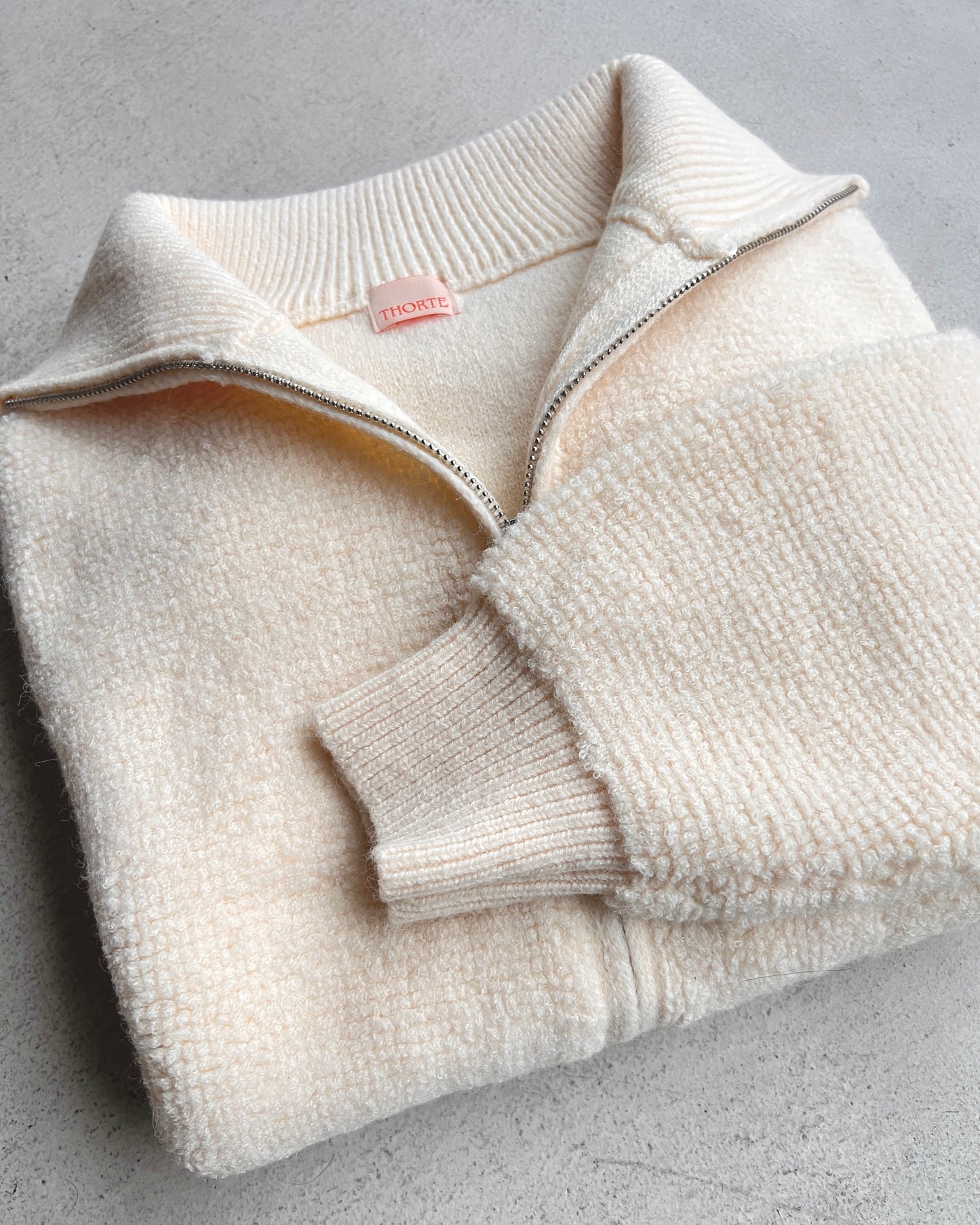 Wool Zip Knit