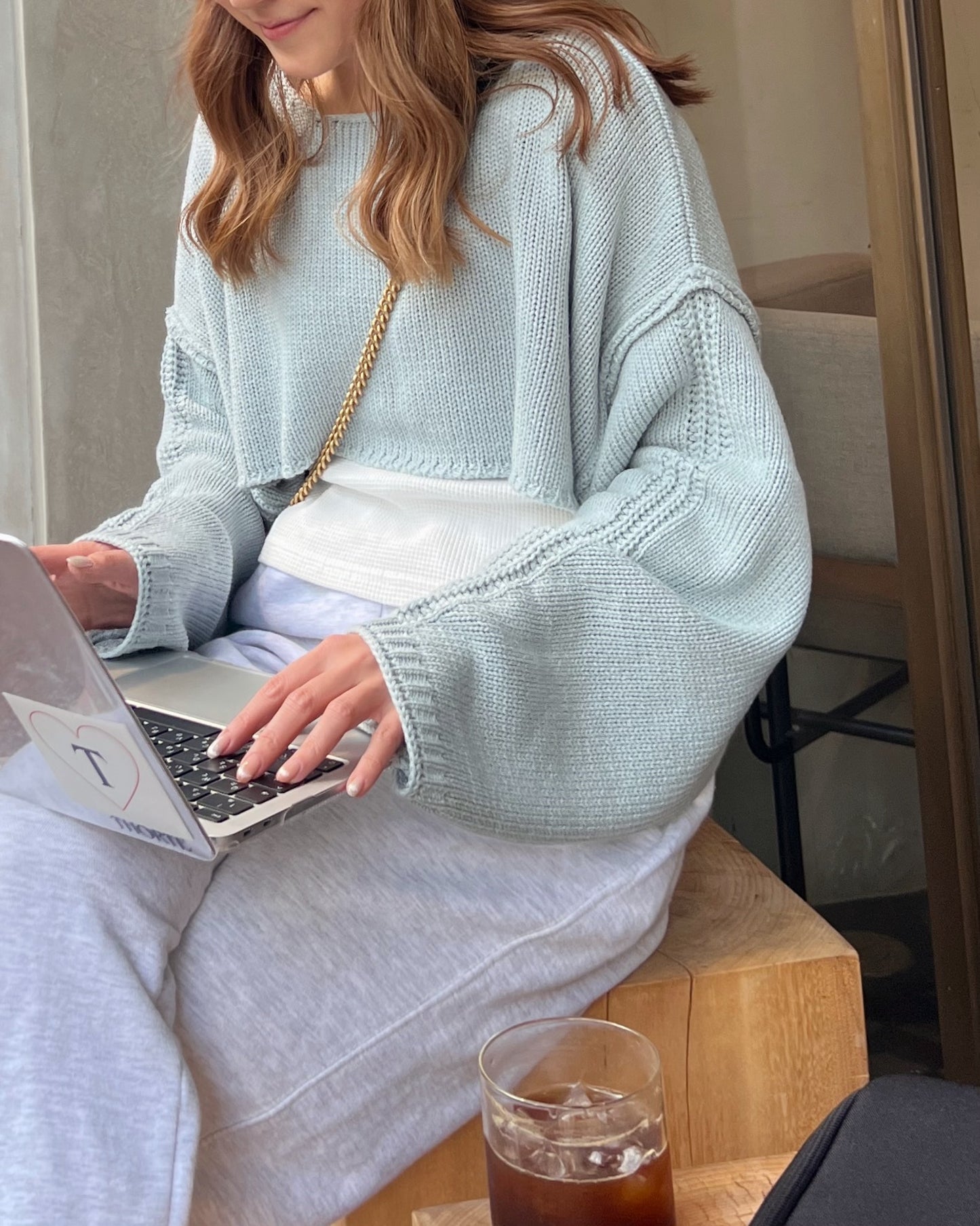 Long Sleeve Short Knit