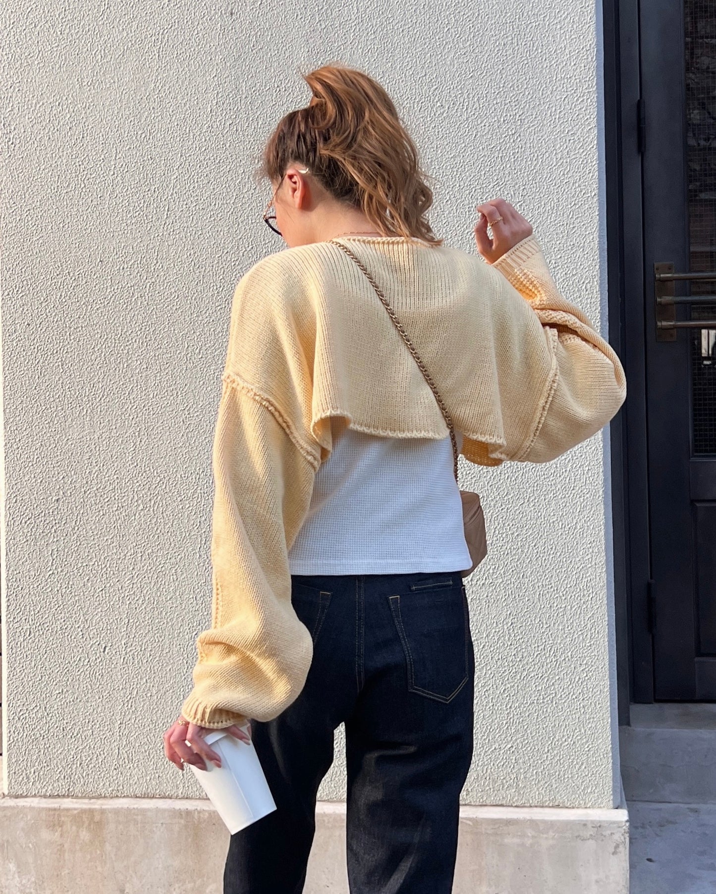 Long Sleeve Short Knit