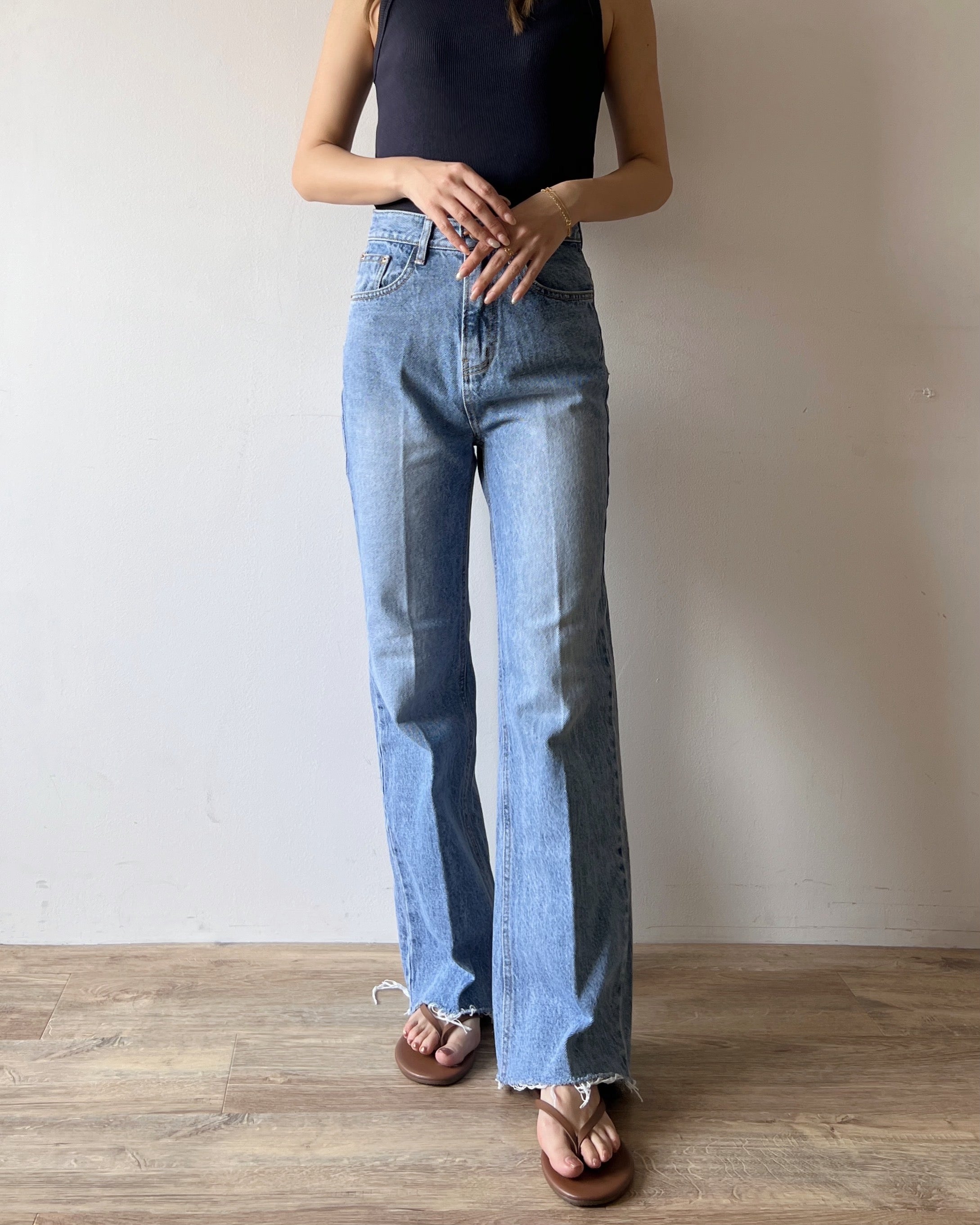 海外最新 THORTE Straight Denim Pants デニム Mサイズ デニム