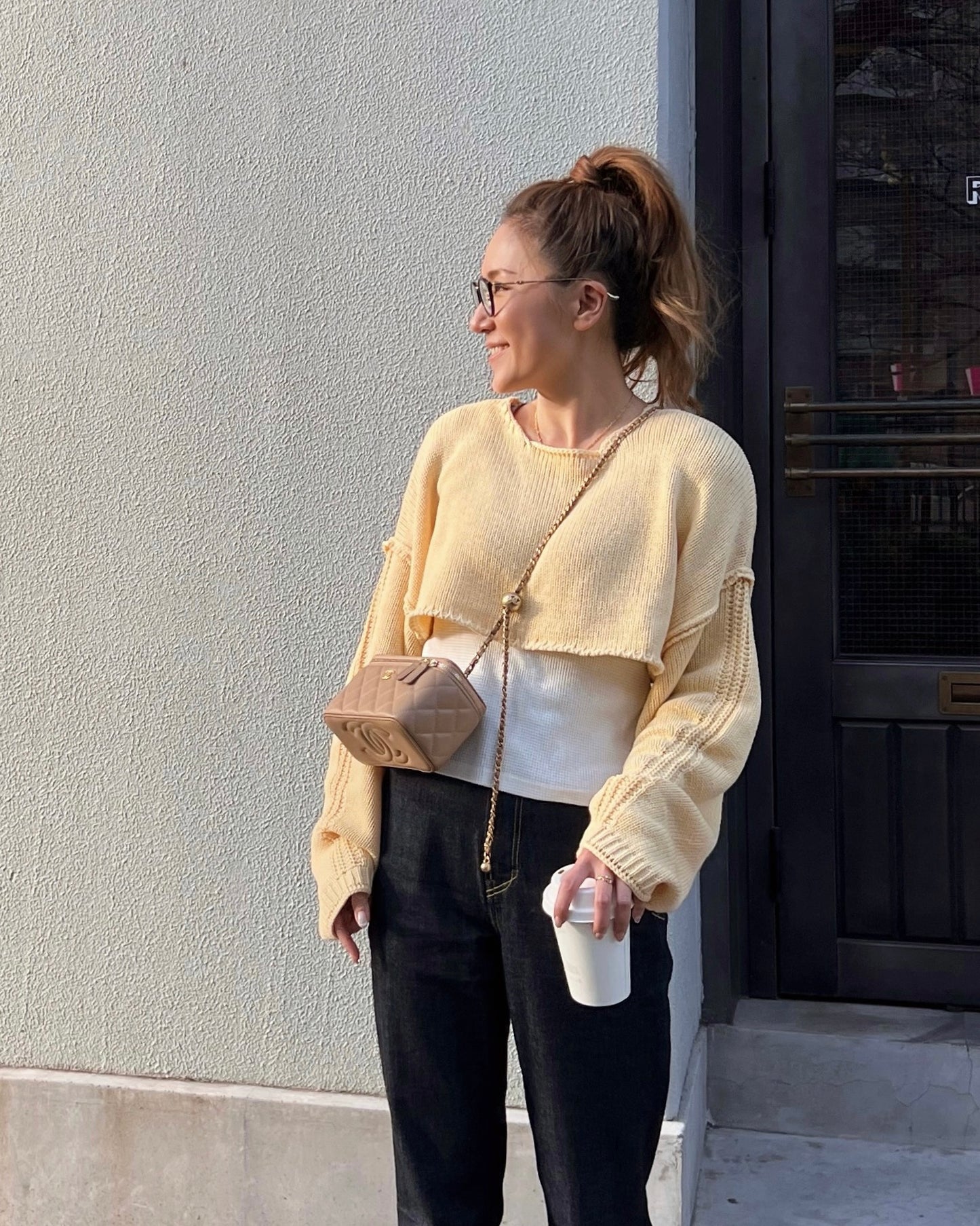 Long Sleeve Short Knit
