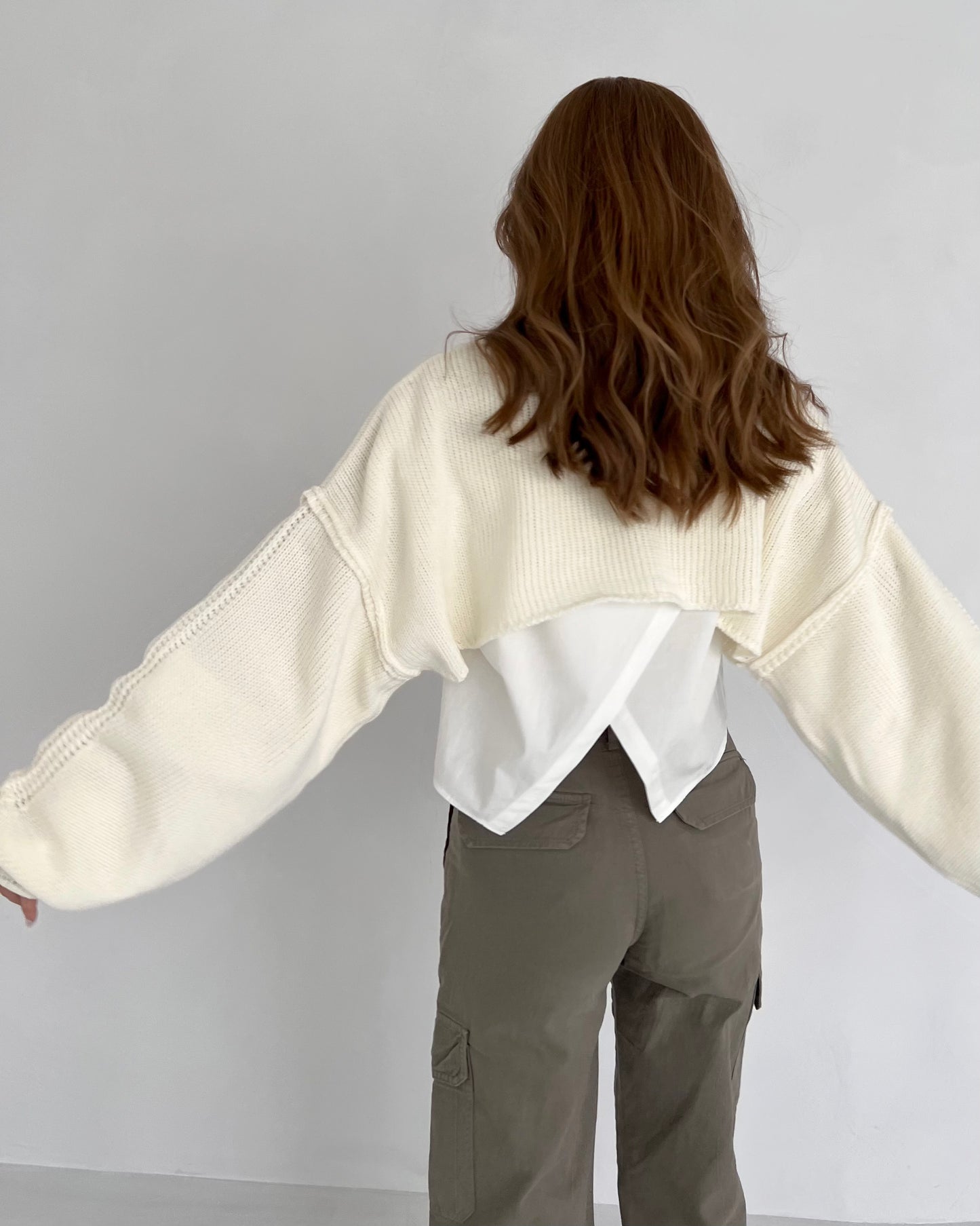 Long Sleeve Short Knit